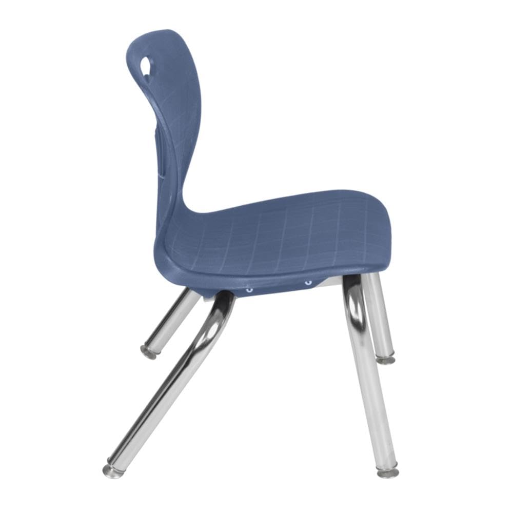 42" Square Mobile Table with 4 Stack Chairs P7767