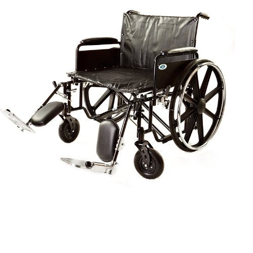 Folding Heavy Duty Bariatric Wheelchair with Elevating Legrest S252