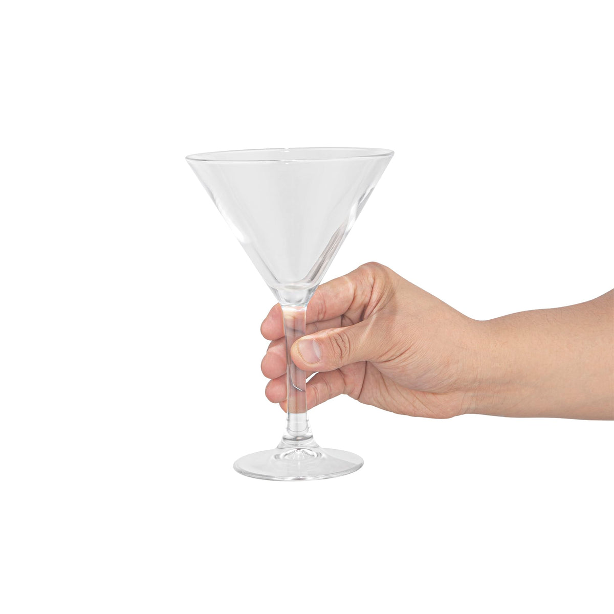 9 Ounce Stemmed Tempered Martini Glasses, Set Of 6 E91840