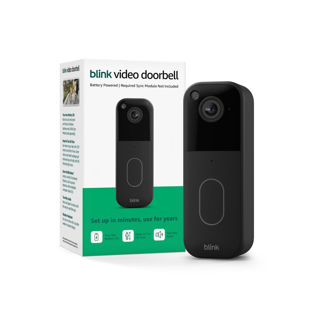 Black Video Doorbell B783469