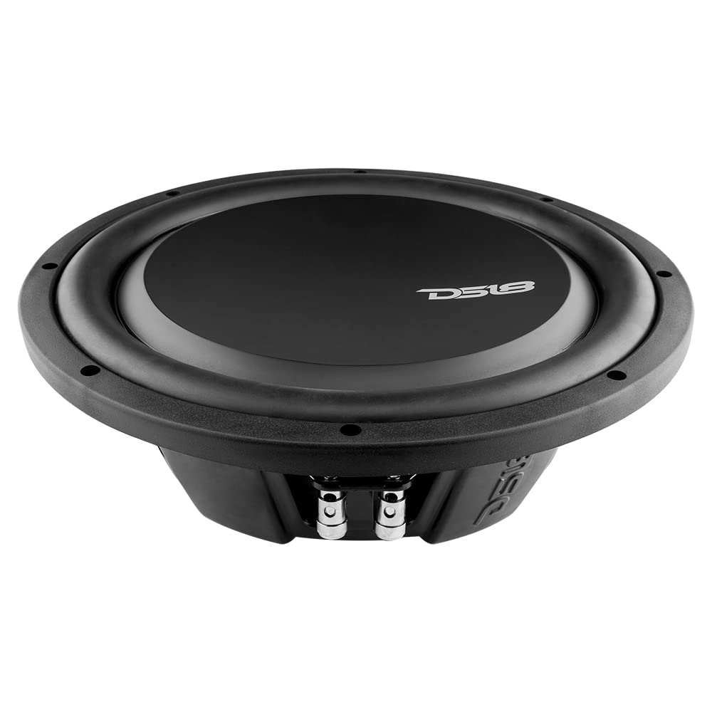 12" Shallow Mount Subwoofer 1200 Watts Max Power Dual Voice Coil 2+2 OHMS Water Resistant I543338