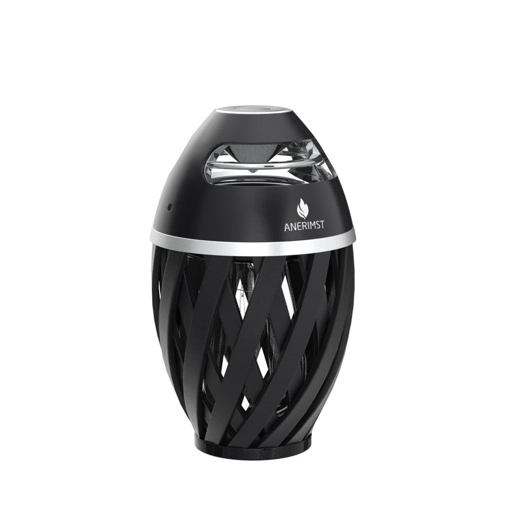 Black 2 Pack Waterproof Bluetooth Speaker with LED Torch Light S9972