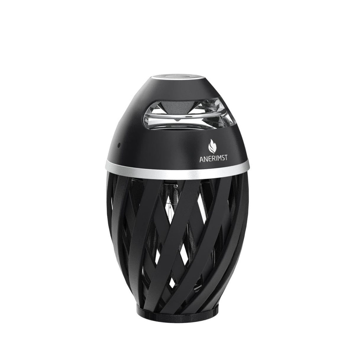 Black 2 Pack Waterproof Bluetooth Speaker with LED Torch Light S9972