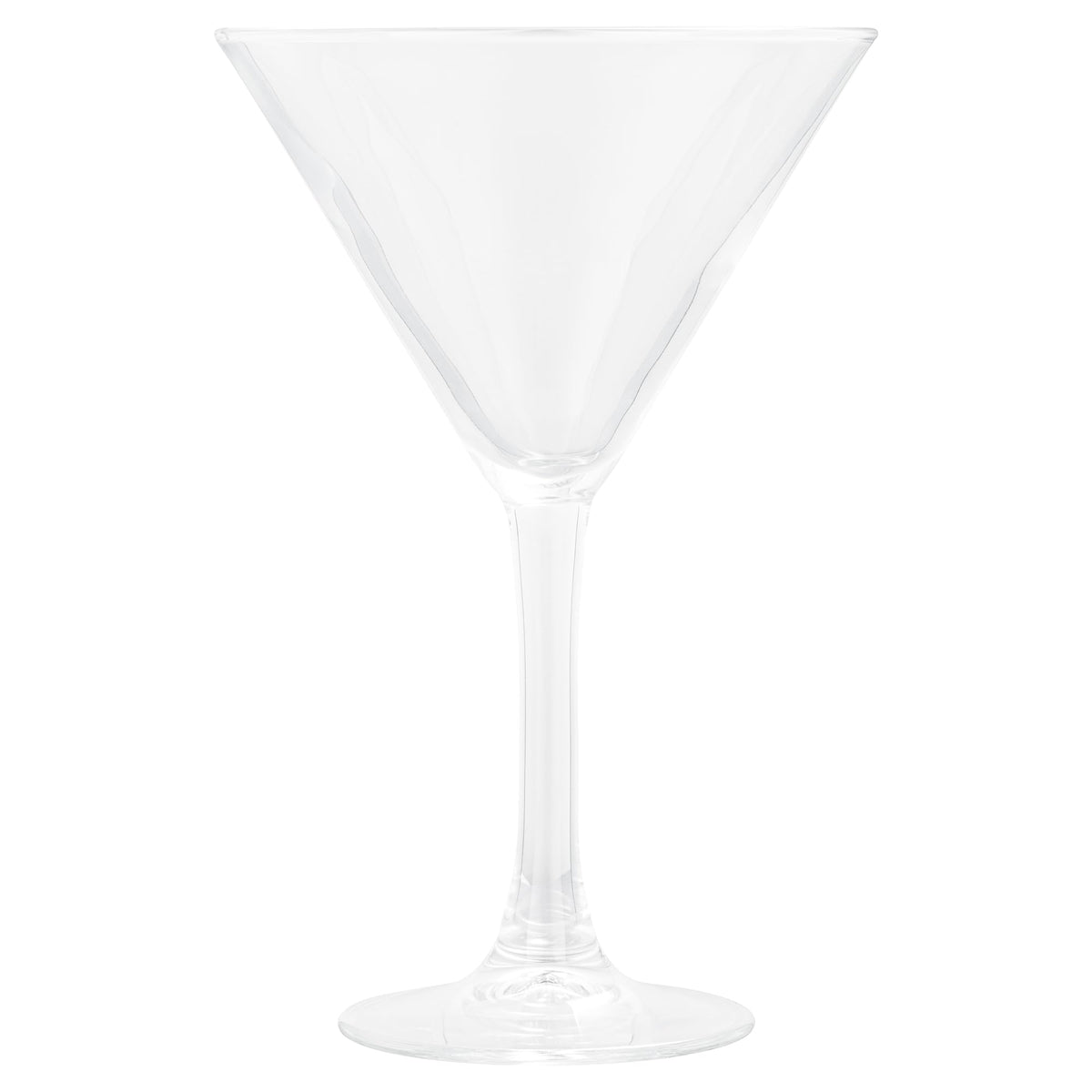 9 Ounce Stemmed Tempered Martini Glasses, Set Of 6 E91840