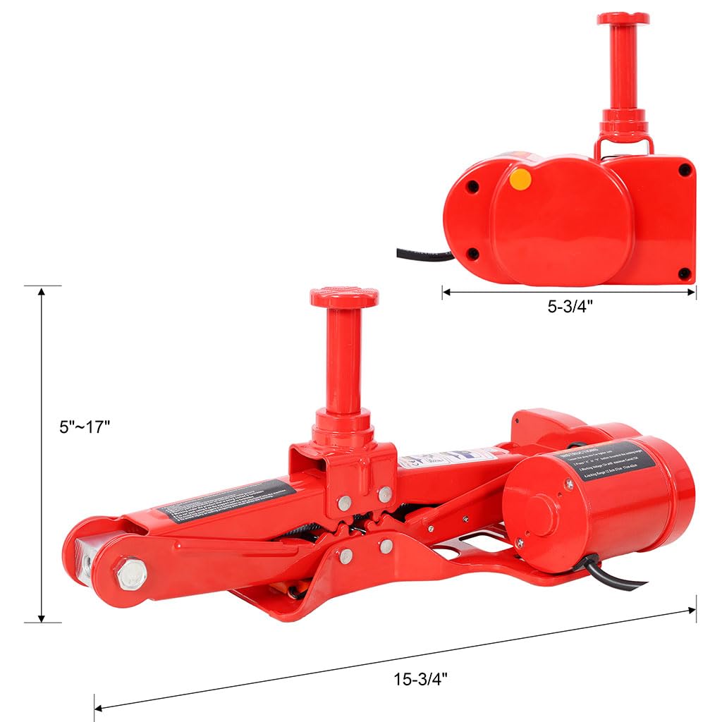 3 Ton Electric Scissor Jack Kit with Carry Case Z763159