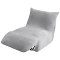 Light Gray Velvet Oversized Recliner Chair Cover N570