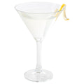9 Ounce Stemmed Tempered Martini Glasses, Set Of 6 E91840