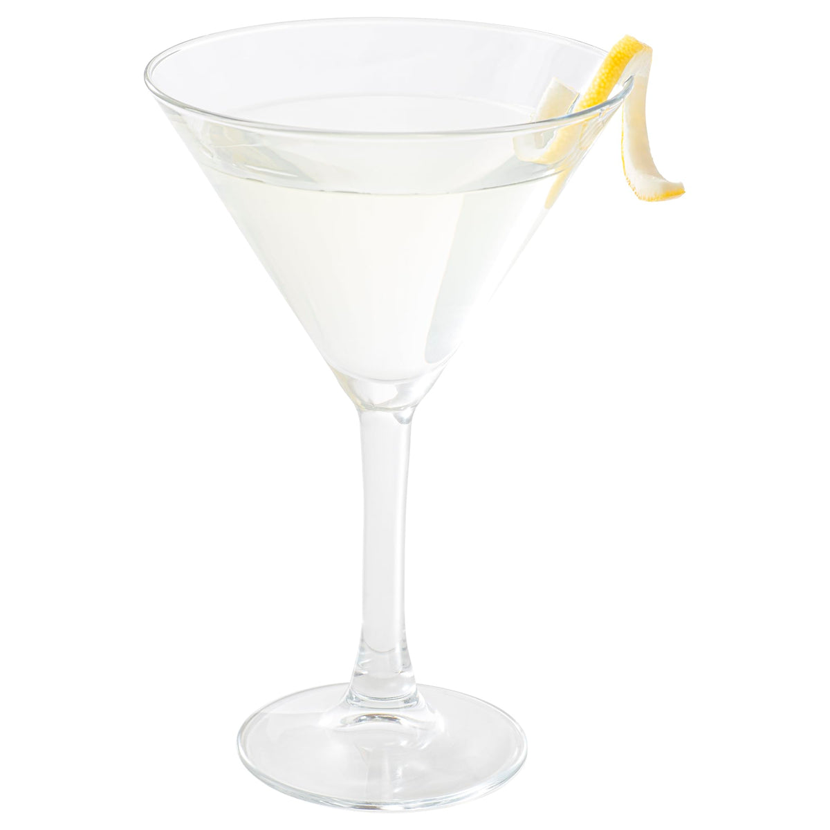 9 Ounce Stemmed Tempered Martini Glasses, Set Of 6 E91840