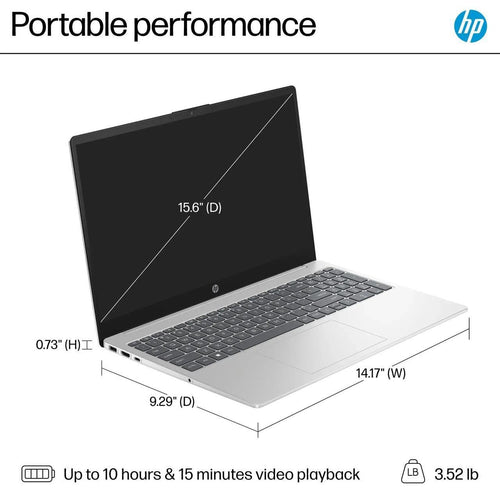 15.6" HD Touch Screen Laptop Intel Core i3 8GB RAM 256GB SSD V667321