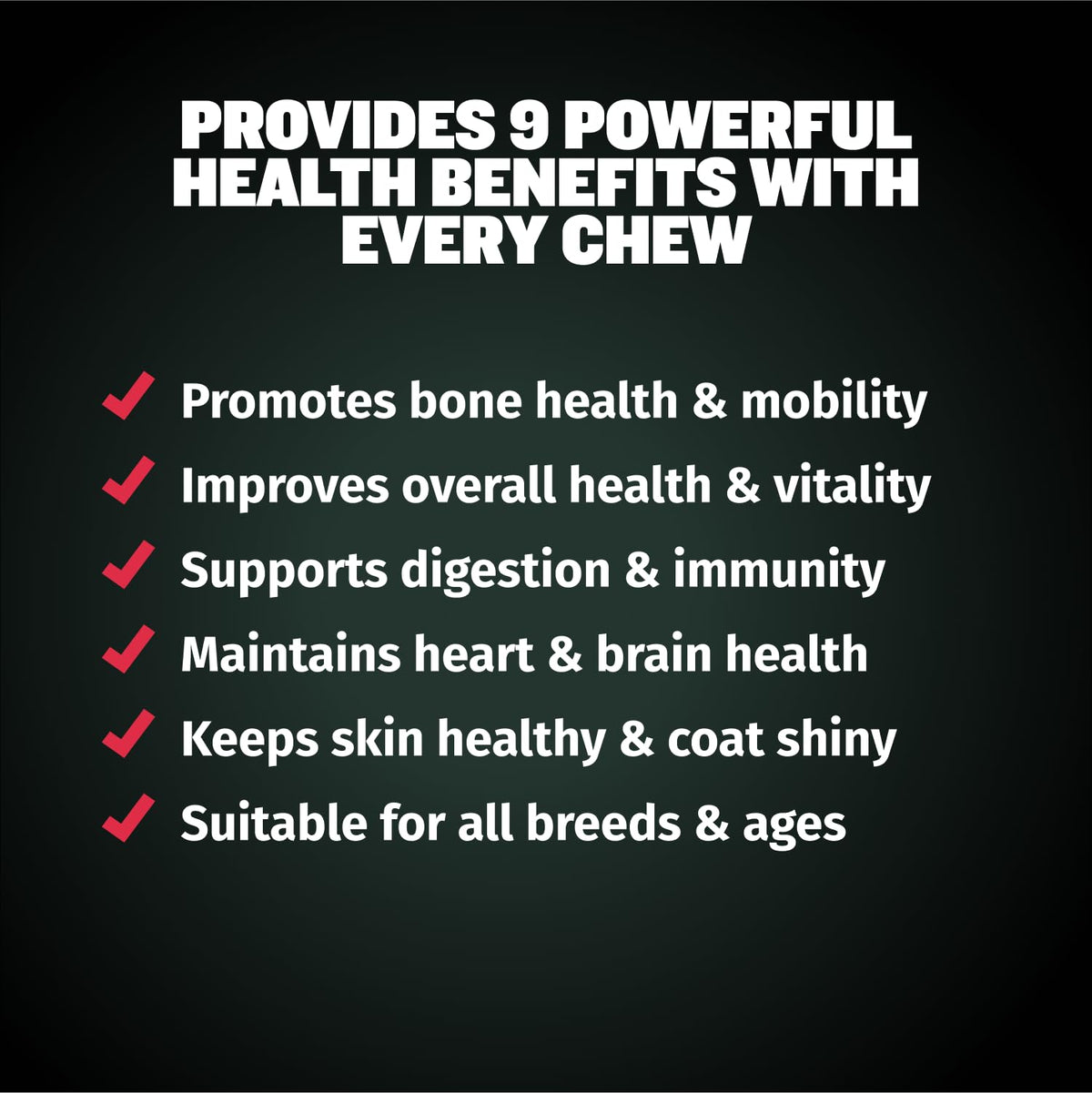 Dog Vitality Chews & Puppy Chews Bundle (60 tabs) O291