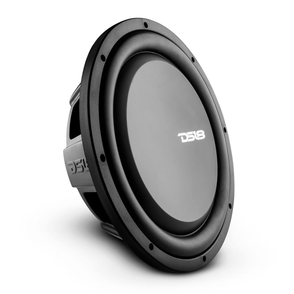 12" Shallow Mount Subwoofer 1200 Watts Max Power Dual Voice Coil 2+2 OHMS Water Resistant I543338