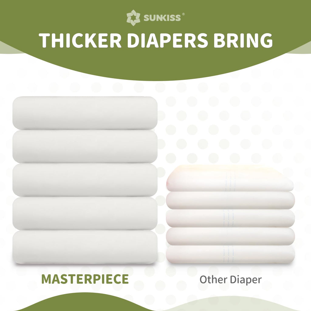White Adult Diapers M7022