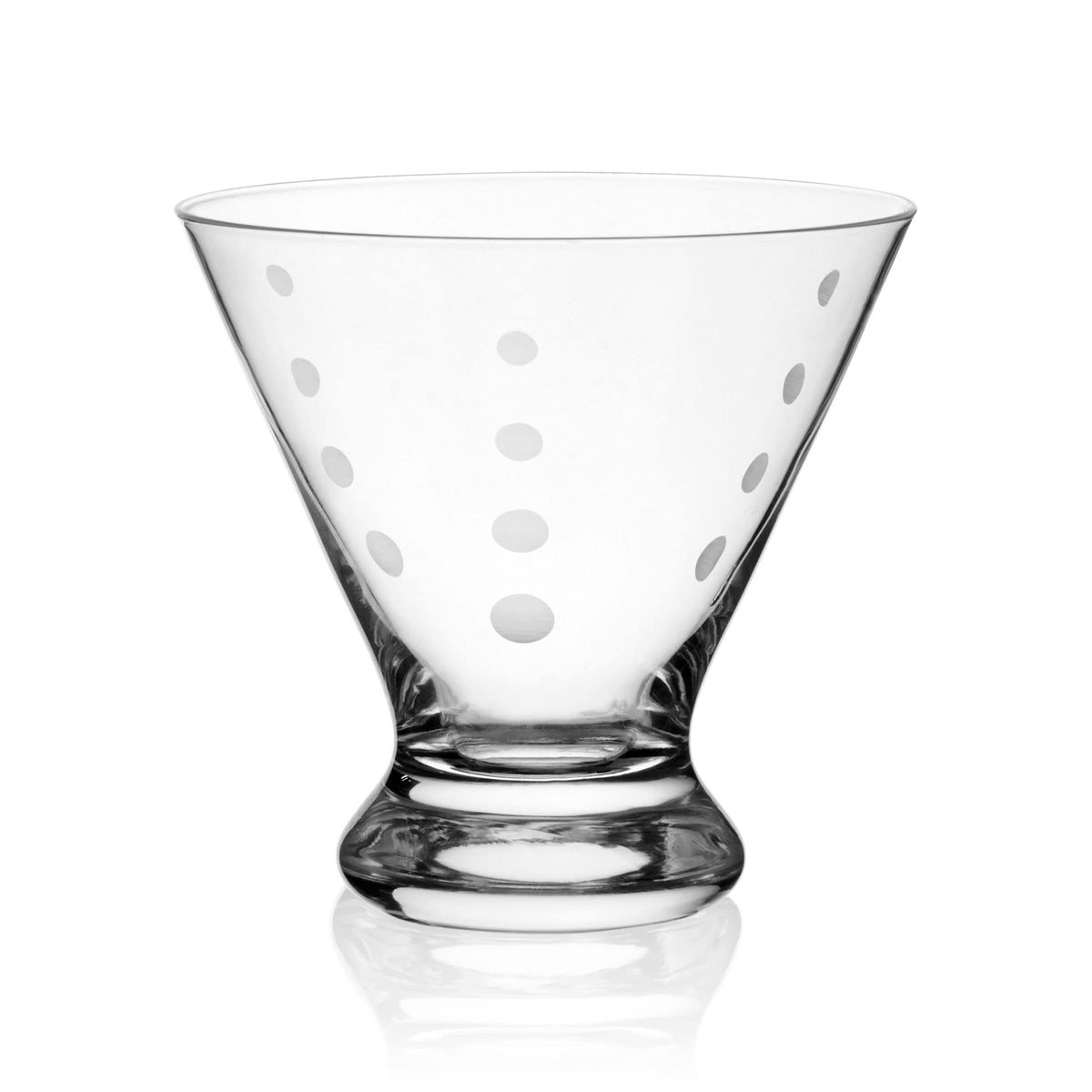 Set of 4 Stemless Martini Glass P712745