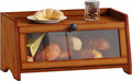 Brown Bamboo Bread Box F61763