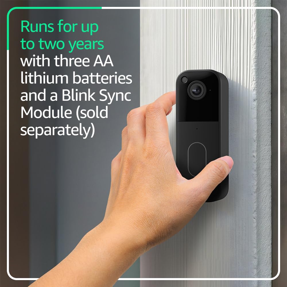 Black Video Doorbell B783469