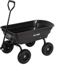 4 Cu.Ft. Poly Yard Dump Cart with 180° Rotating Handle X17082