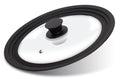 Tempered Glass Lid with Silicone Rim for Pots Pans and Skillets T807839