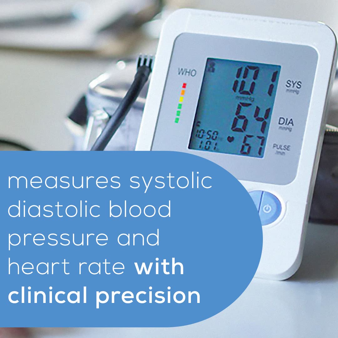 Upper Arm Blood Pressure Monitor with Large Cuff H87103