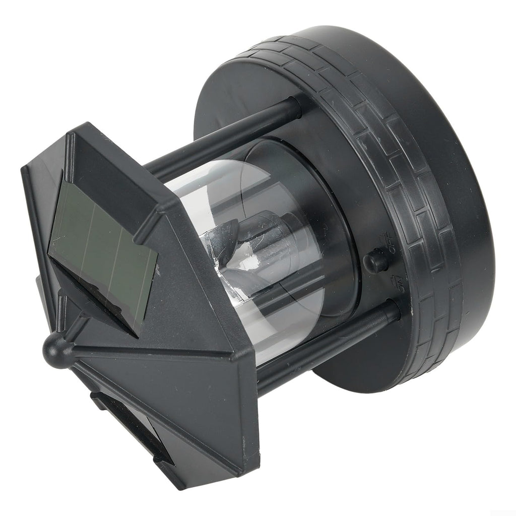 Solar Powered Lighthouse IP65 360 Degree Rotating Lamp S3632