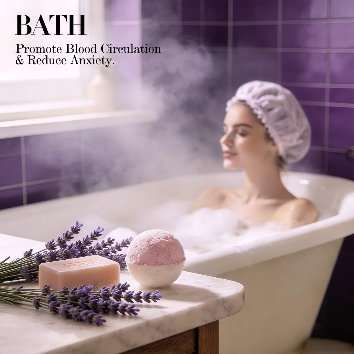 Cherry Blossom & Lavender Essential Oil 4 Fl Oz + 0.33 Fl Oz B83706