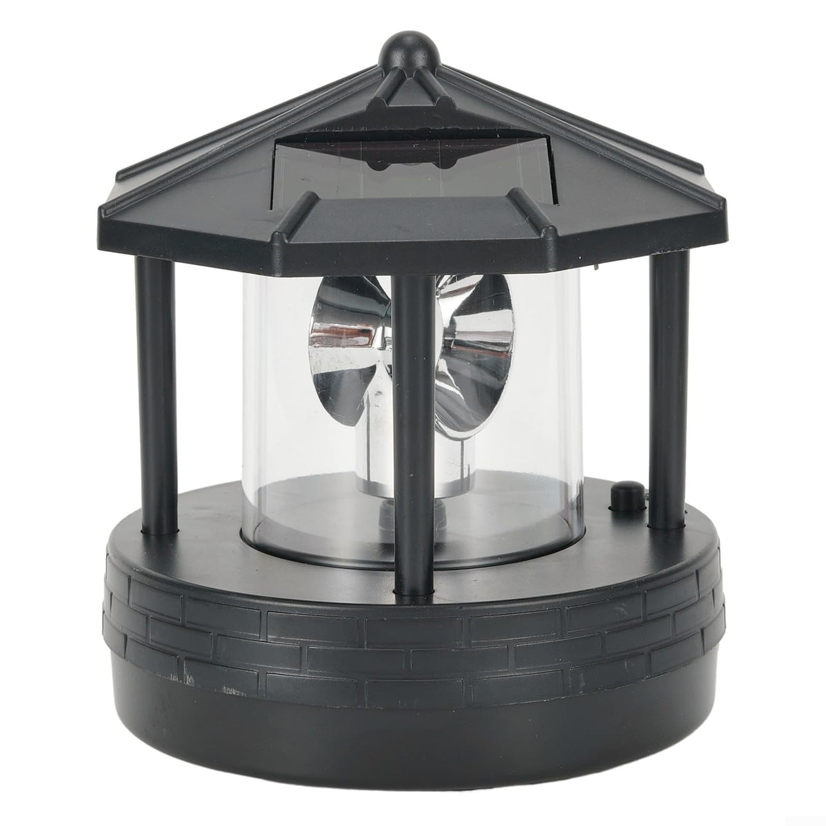Solar Powered Lighthouse IP65 360 Degree Rotating Lamp S3632
