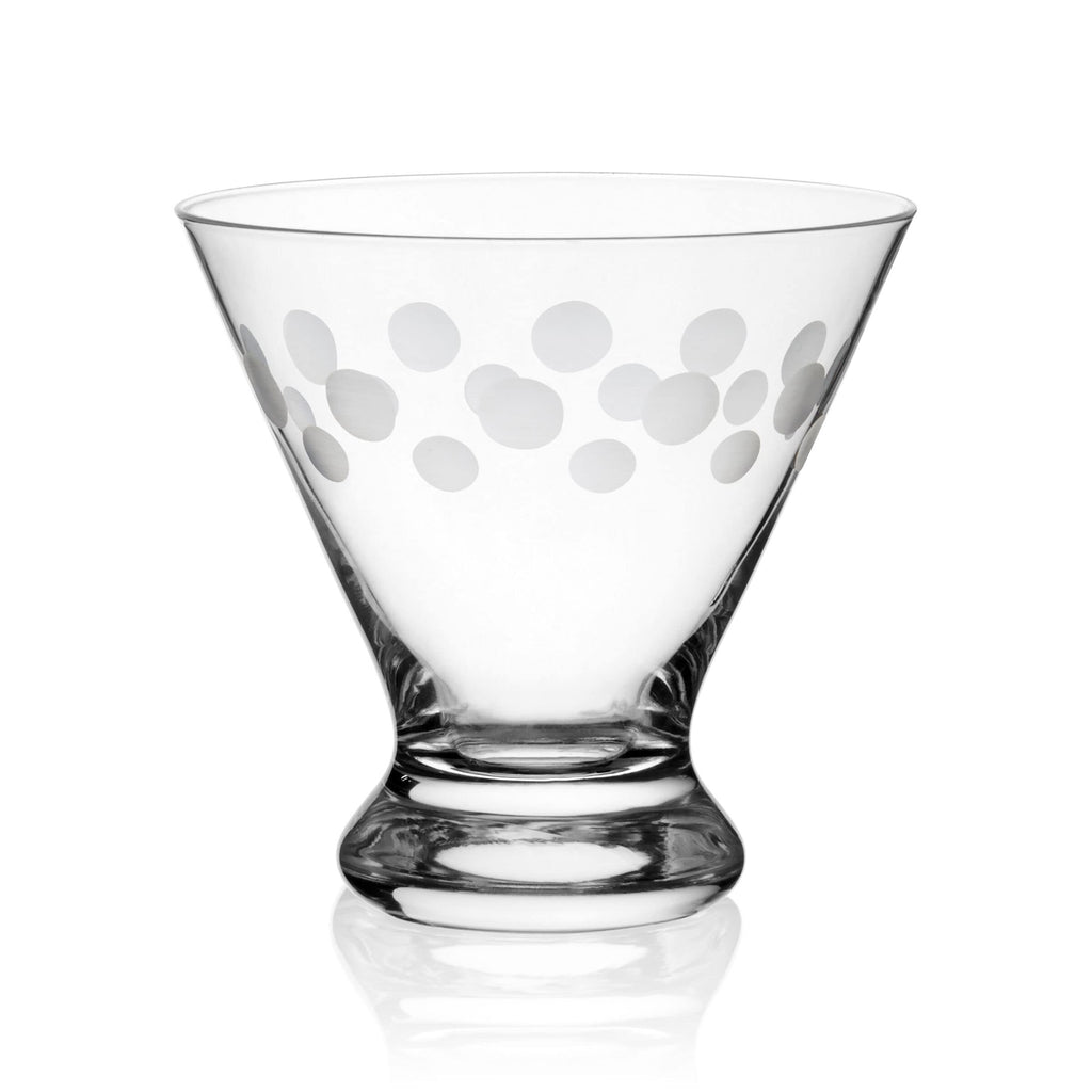 Set of 4 Stemless Martini Glass P712745