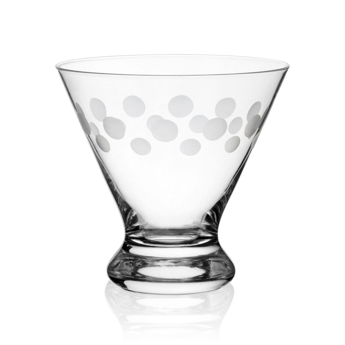 Set of 4 Stemless Martini Glass P712745