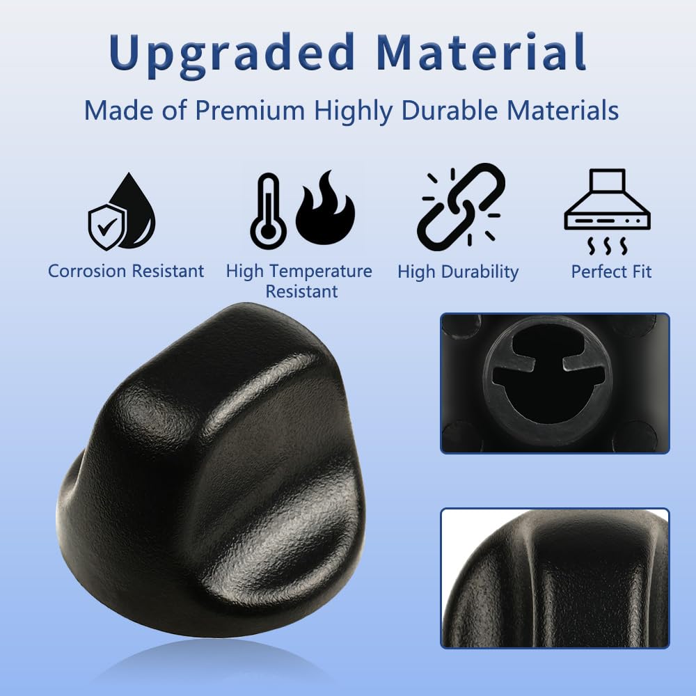 Black Range Hood Knob Replacement Part S577