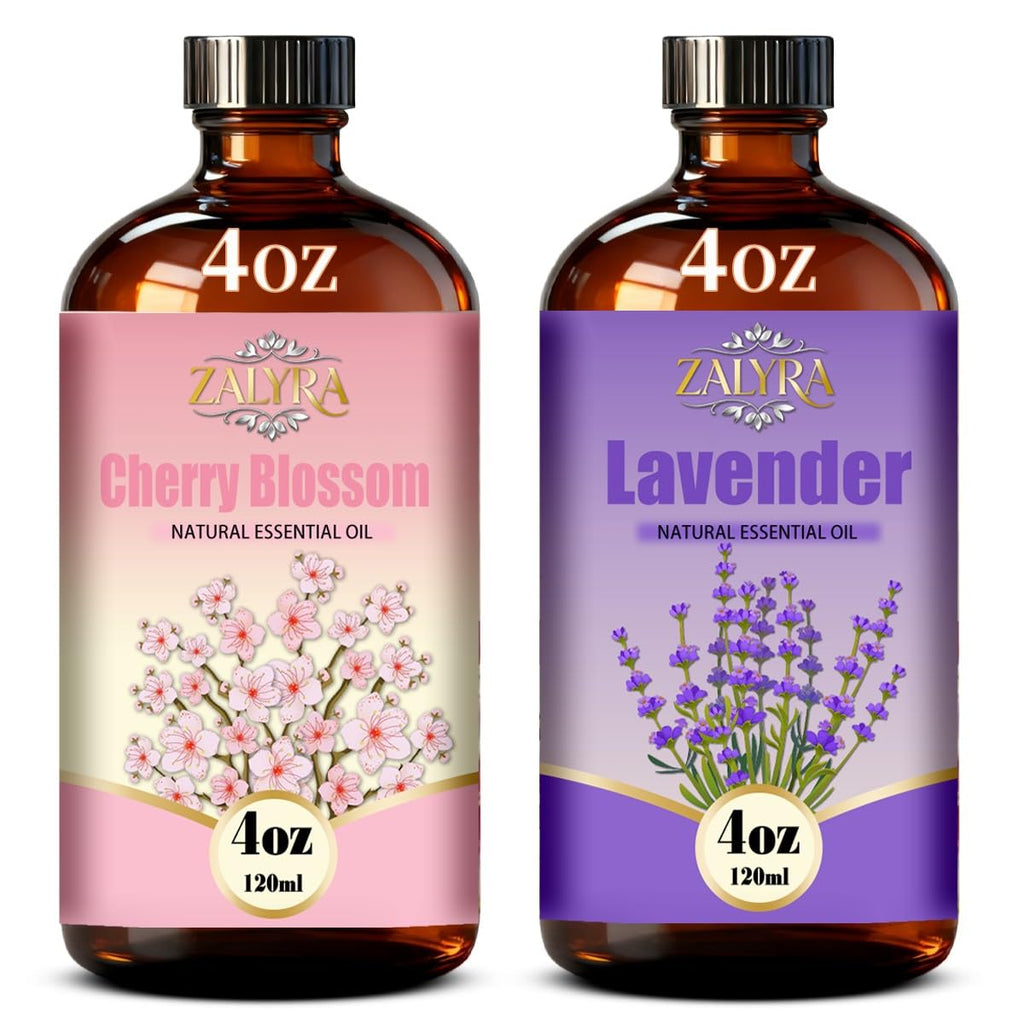 Cherry Blossom & Lavender Essential Oil 4 Fl Oz + 0.33 Fl Oz B83706