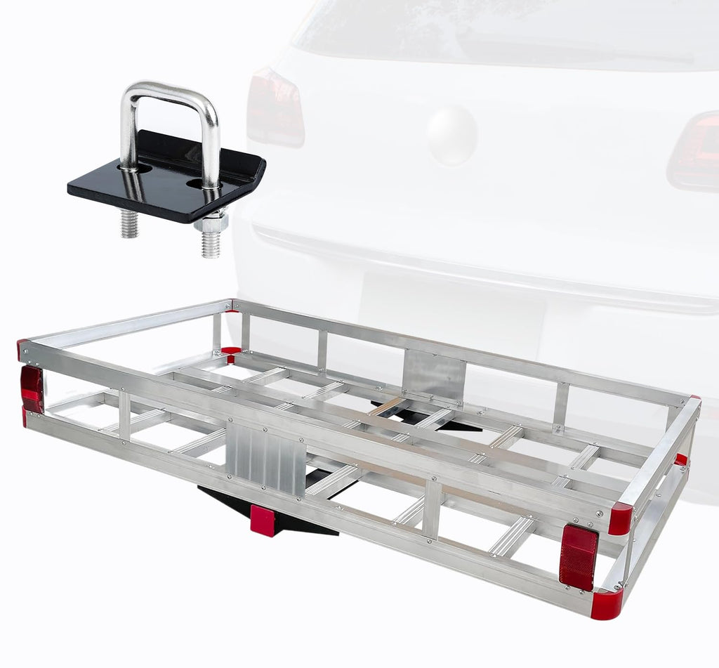 Aluminum Cargo Carrier 500 lb Capacity for 2" Hitches L111399