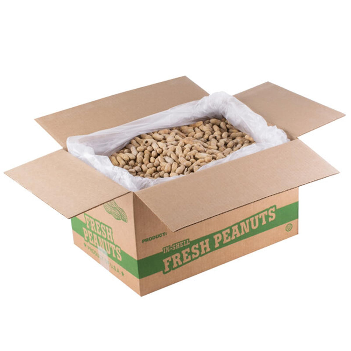 Roasted Salted in-Shell Peanuts 25 lb G5696