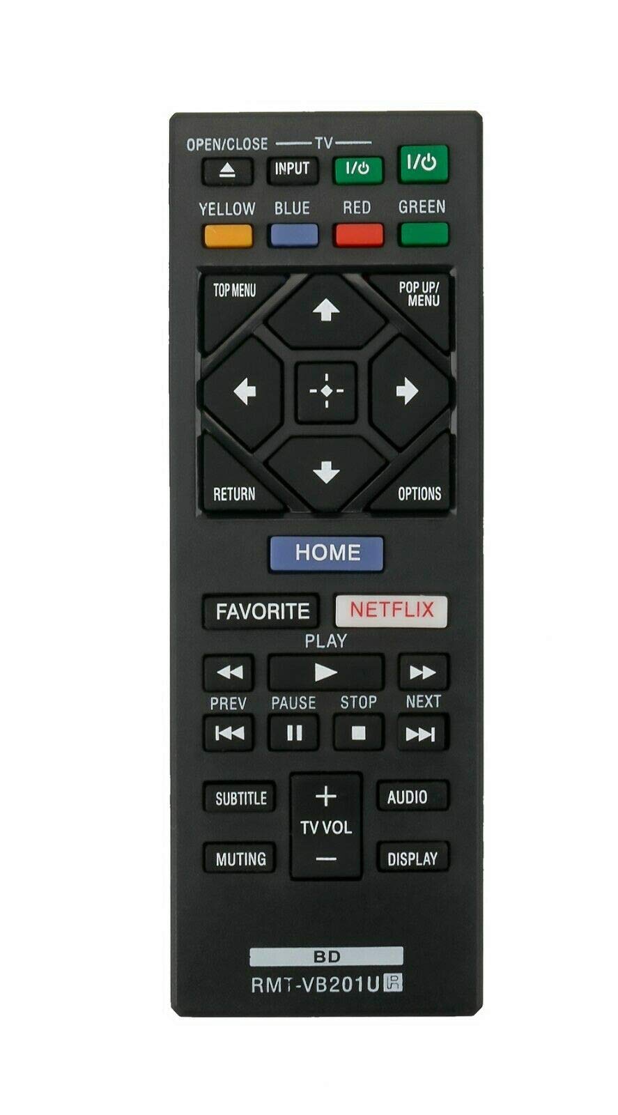 Replacement Remote Control for Blu-ray Player F591081