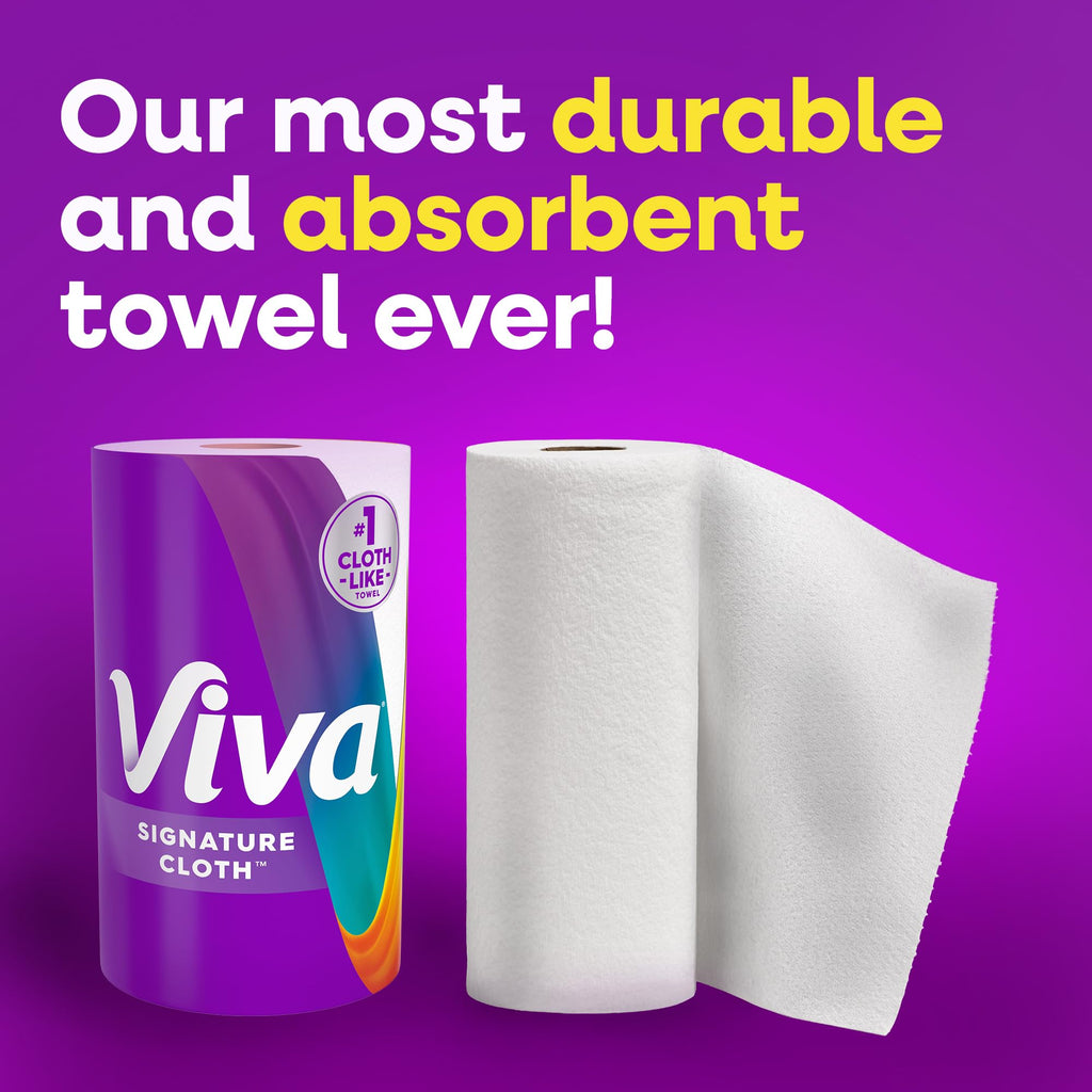 Cloth Paper Towels, 8 Triple, 141 Sheets per Roll B9642