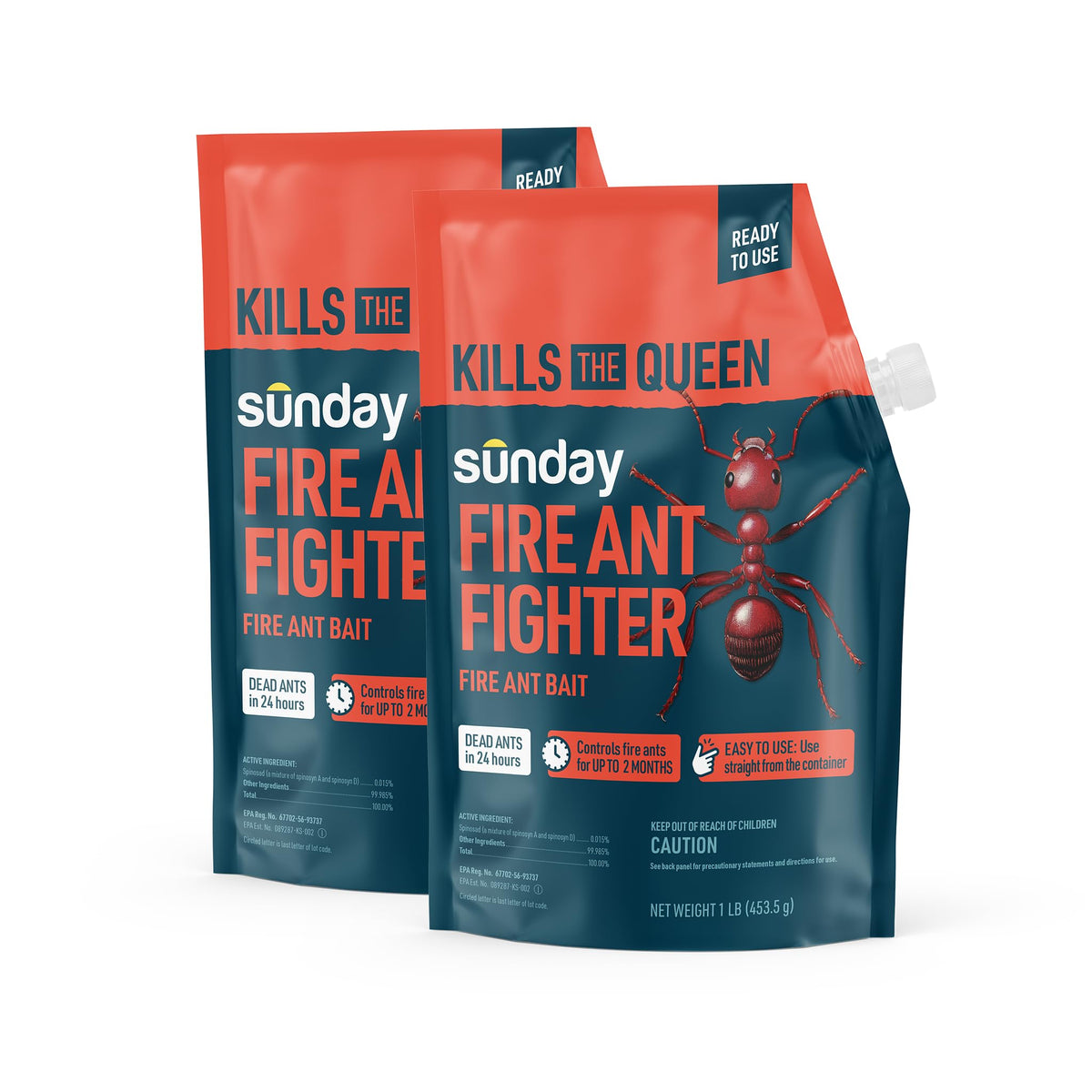 Fire Ant Killer Bait Granules 2-Pack Z4576