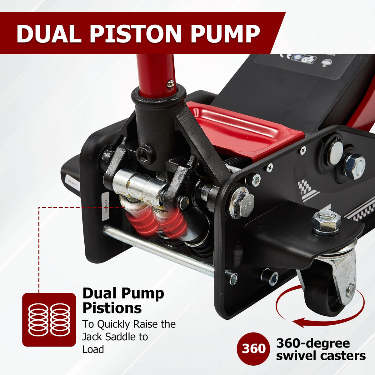 3 Ton Low Profile Steel Floor Jack G9599