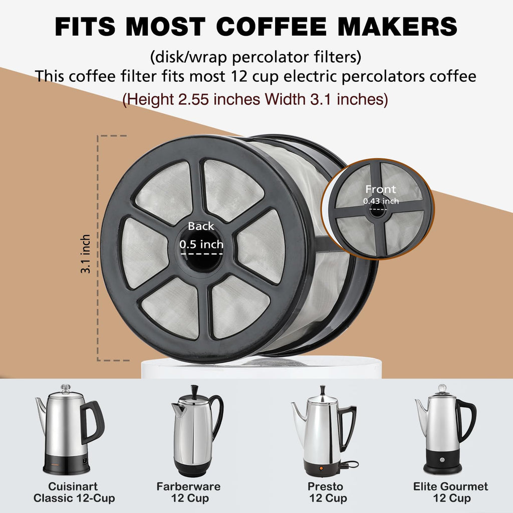 Reusable Coffee Filters 12 Cup F4686