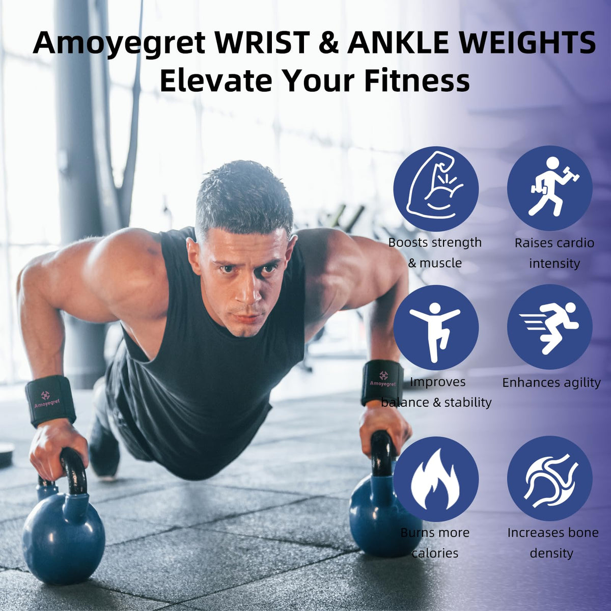 Ankle Weights, Wrist & Leg Weights Set T209094