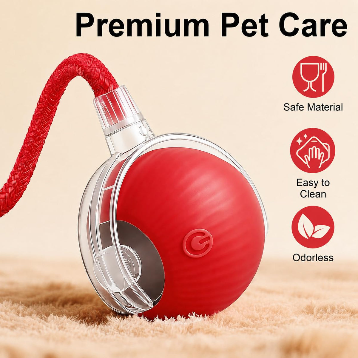 Automatic Rolling Electronic Cat Dog Toy Y851