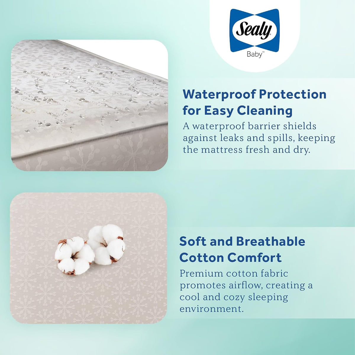 2 Stage Crib and Toddler Bed Mattress U40971
