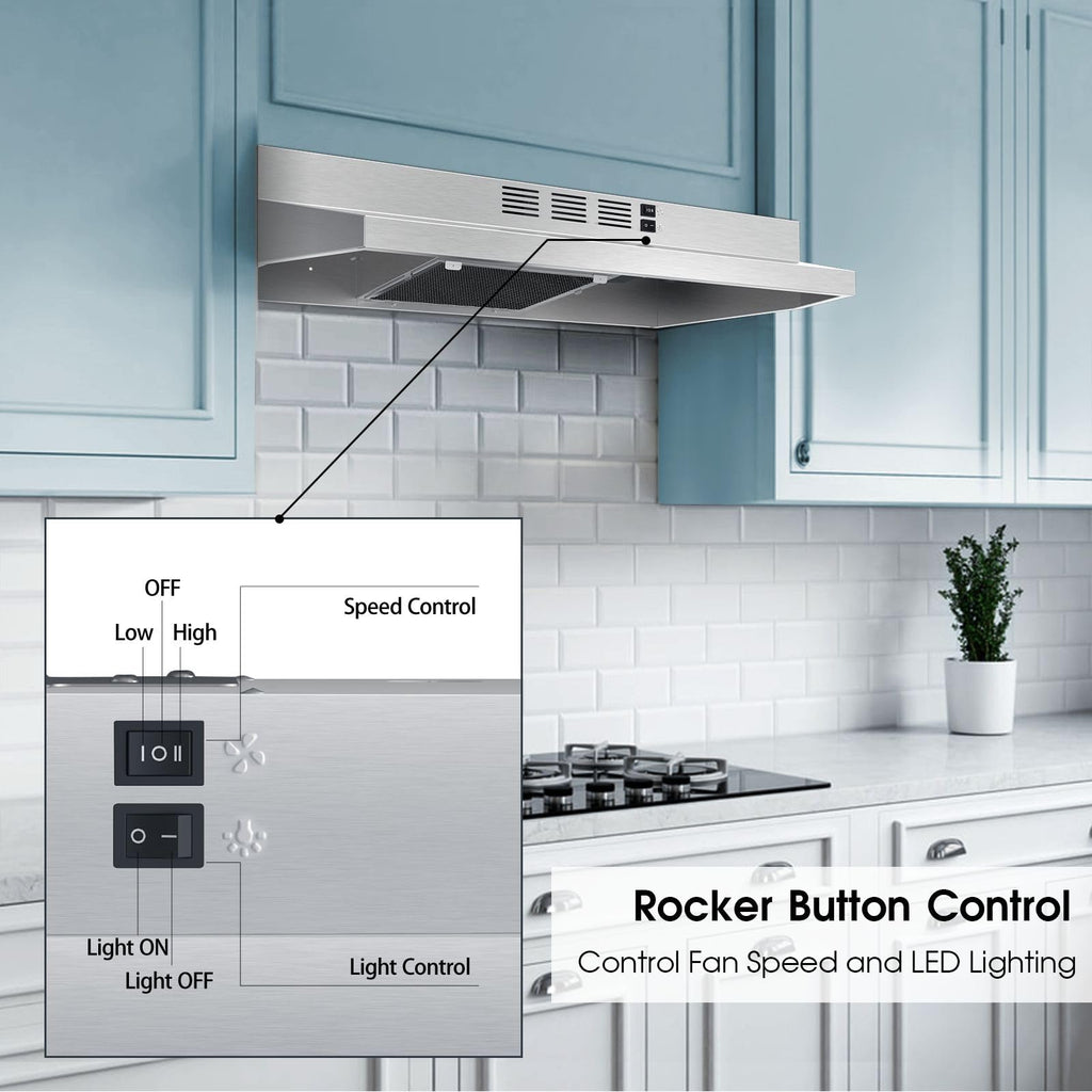30 inch Under Cabinet Stainless Steel Range Hood J531514