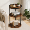 Small Round 3-Tier Side Table J486623