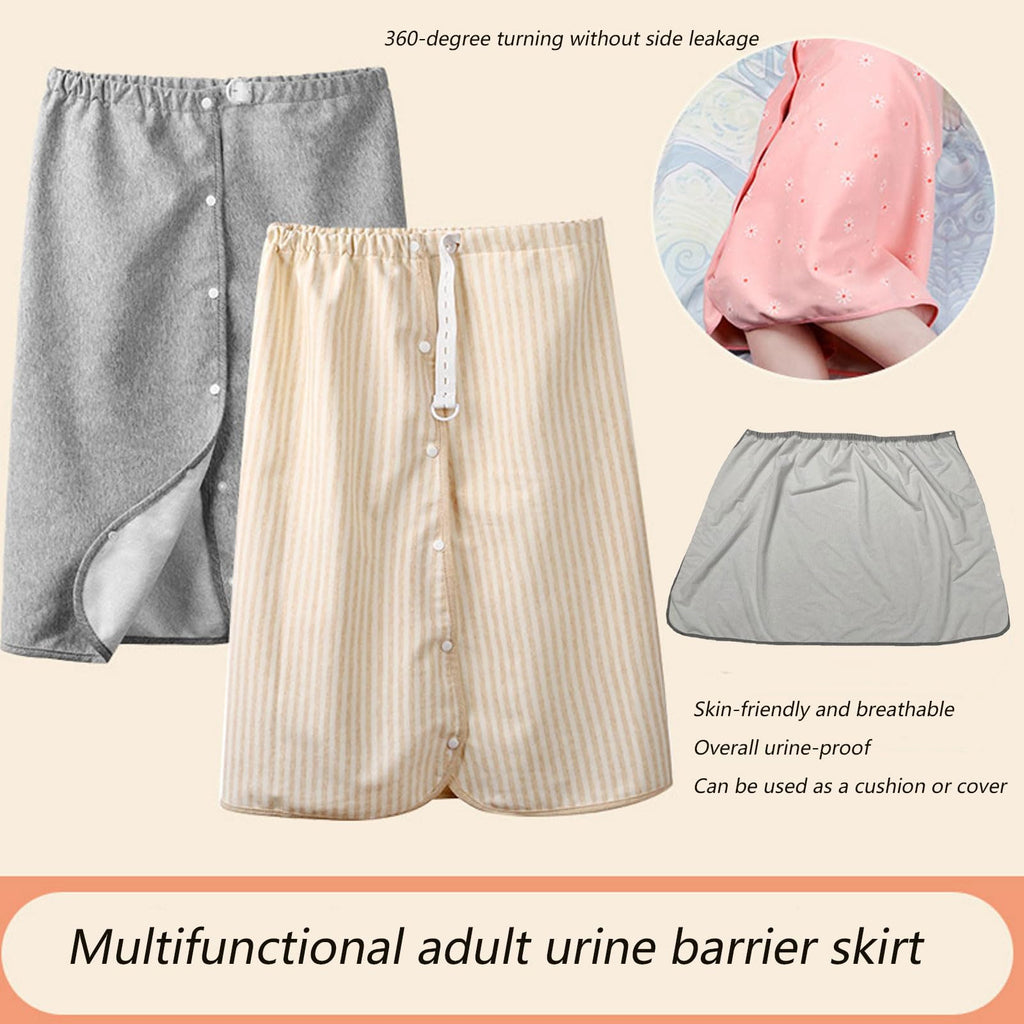 Full Open Waterproof Adjustable Reusable Adult Diaper Skirt Z505210