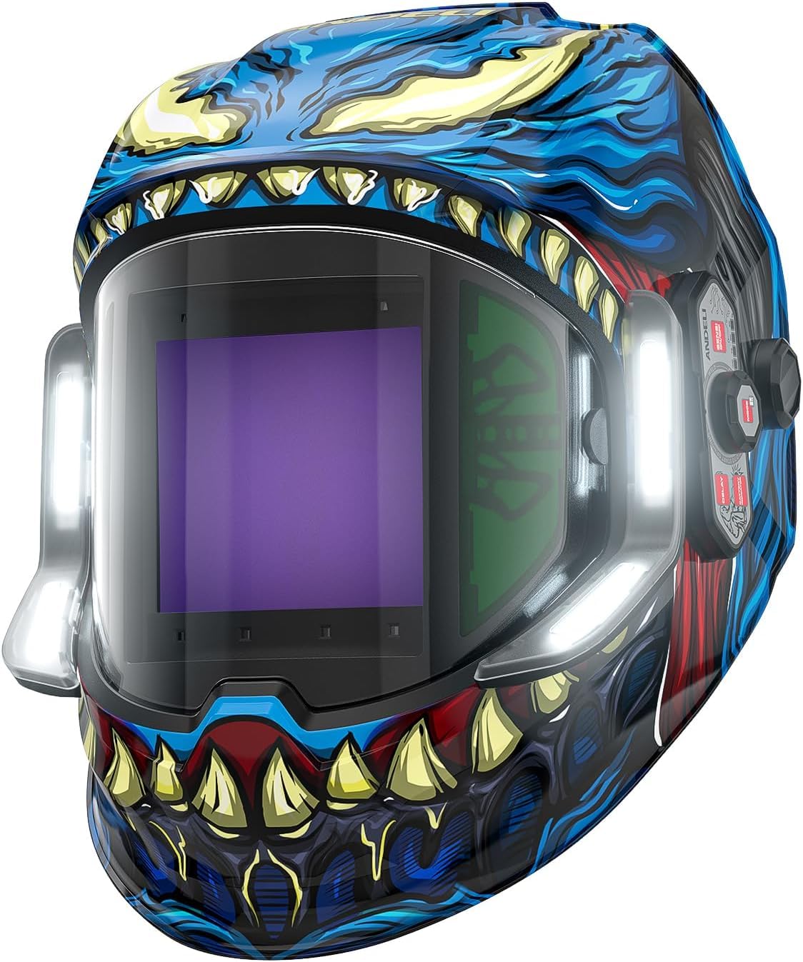 Auto Darkening Welding Helmet with Light D3932