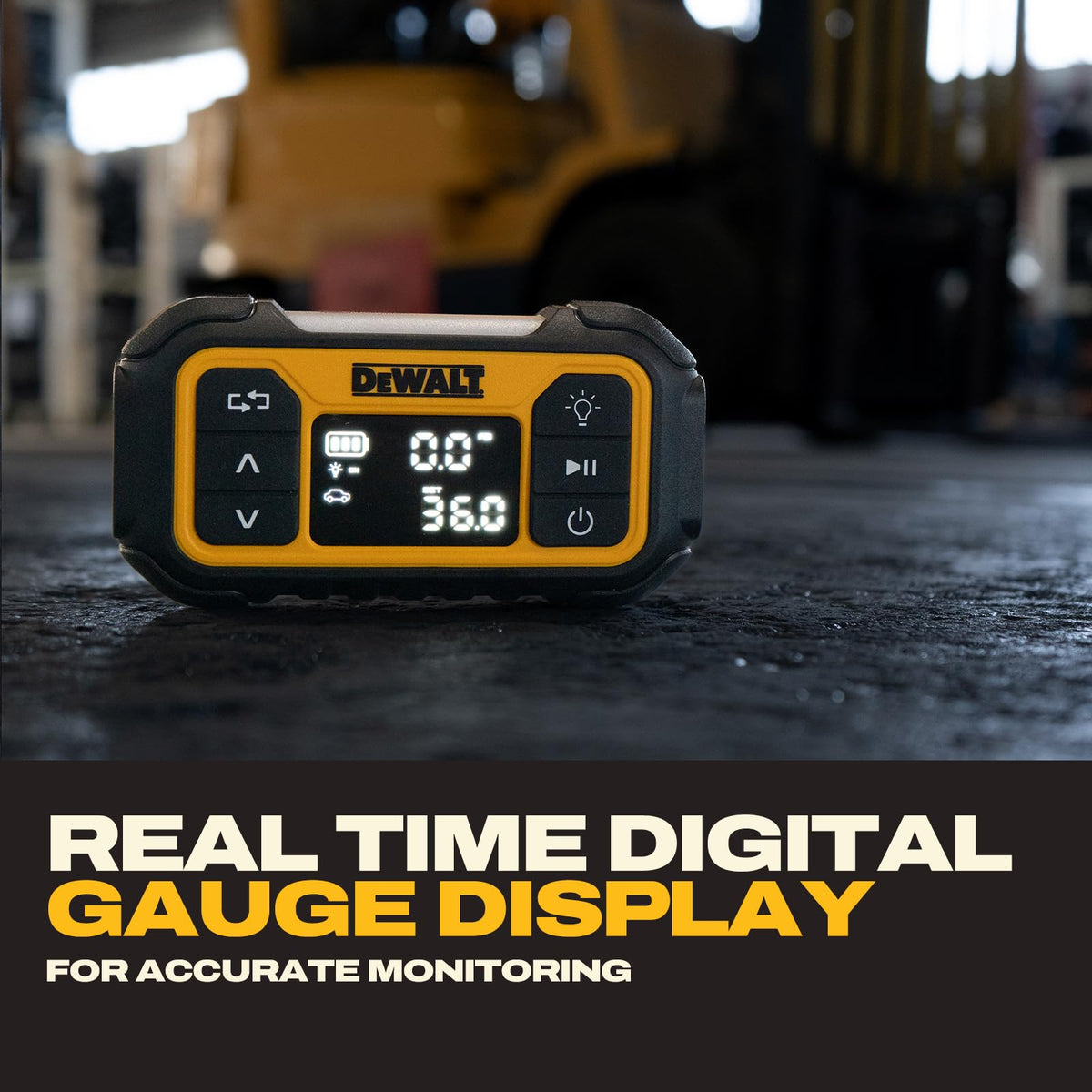 Portable 150 PSI 12V Tire Inflator with Digital Pressure Gauge Z58899