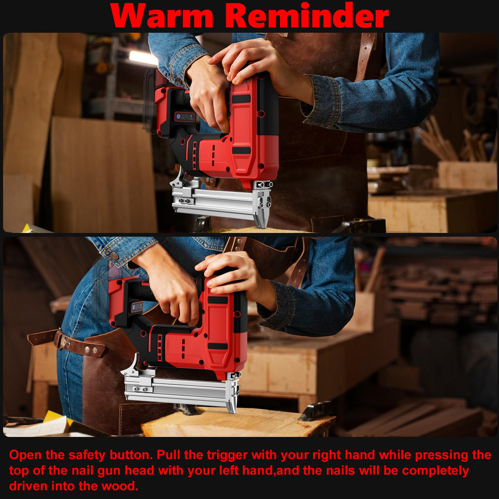 18 Gauge Cordless Brad Nailer & Staple Gun W73181