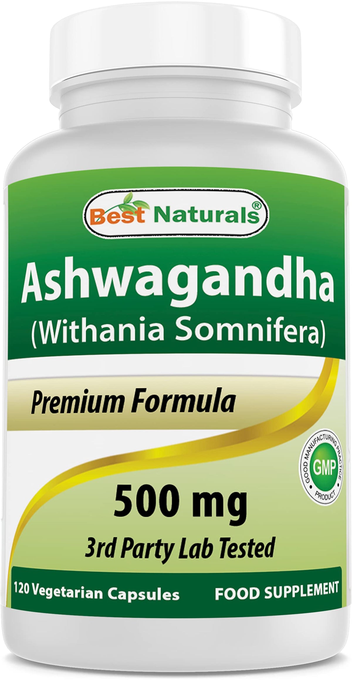 Ashwagandha Capsules 500 mg 120 Count C731