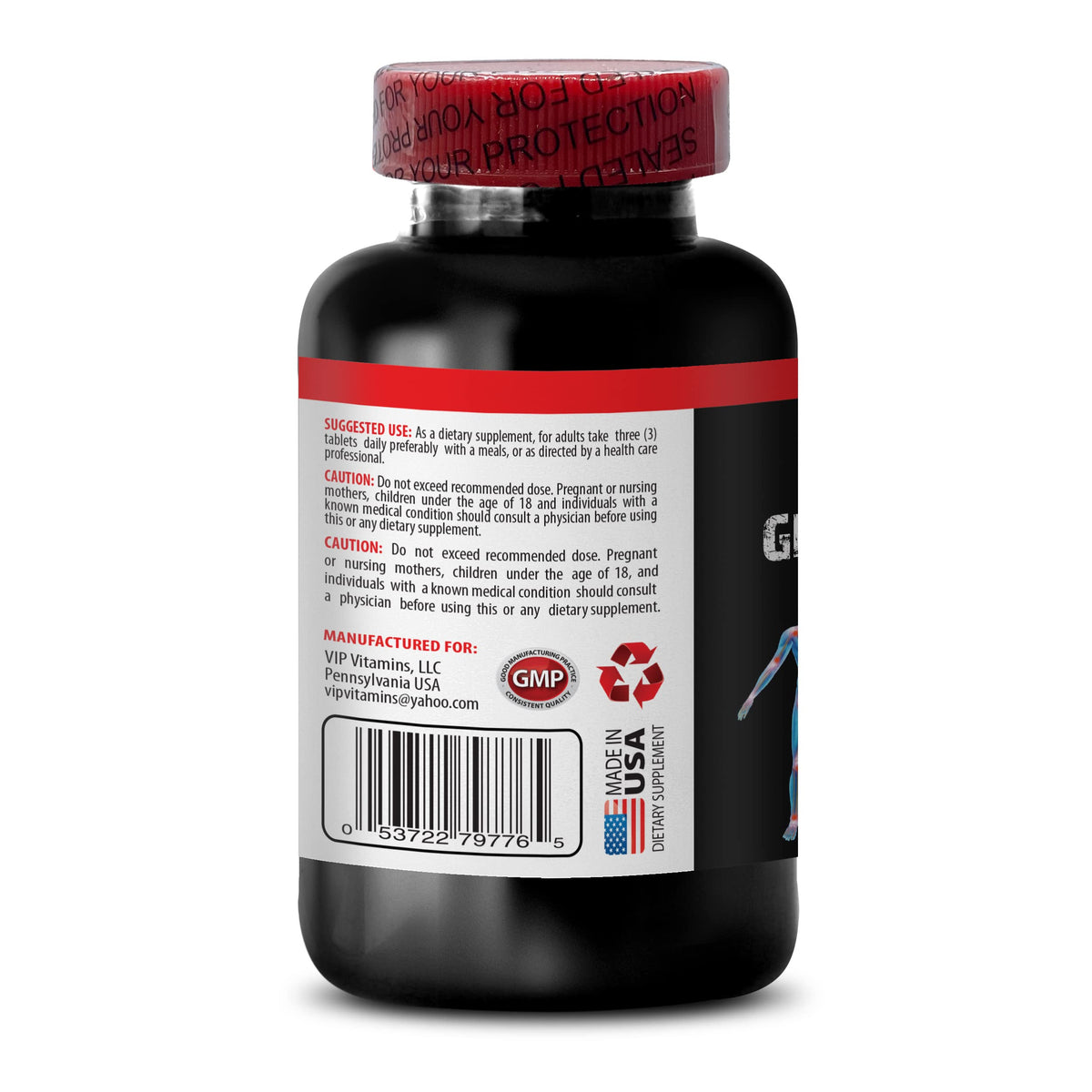 MSM Glucosamine Chondroitin Capsules 180 Tablets N6859