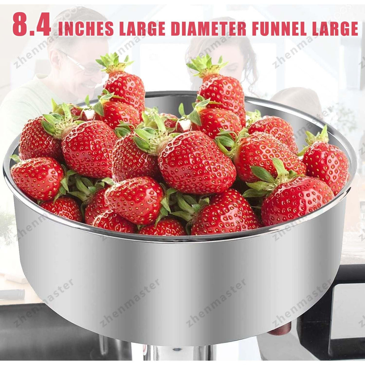 450W Electric Stainless Steel Tomato Strainer T717532