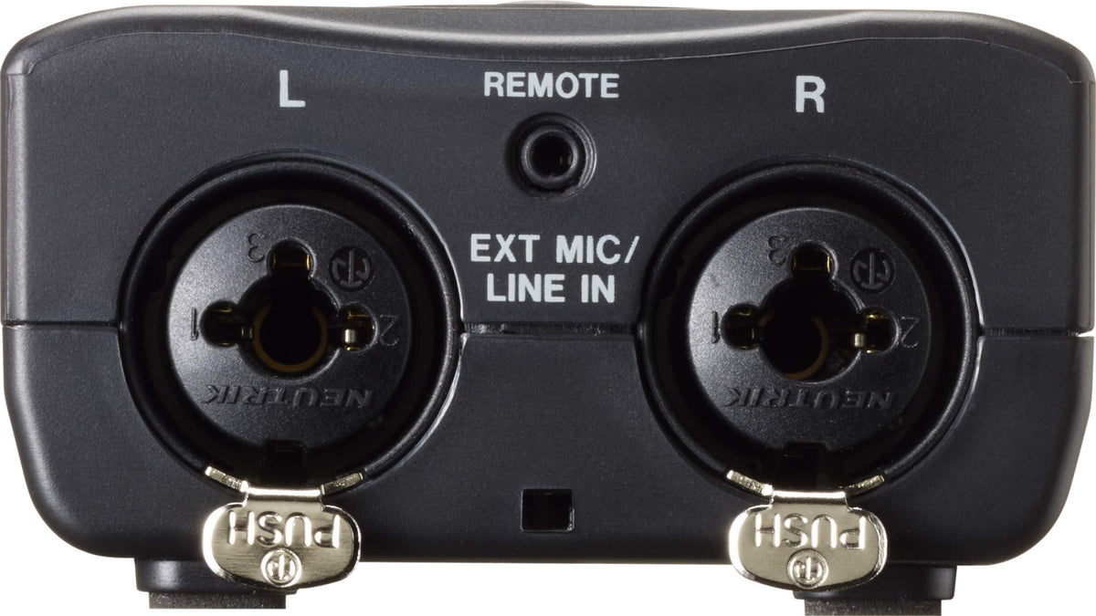 4-Track Portable Handheld Field Recorder with 2 XLR/TRS Inputs W306584