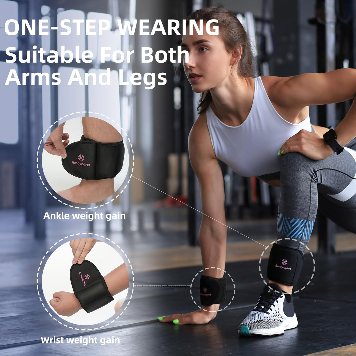 Ankle Weights, Wrist & Leg Weights Set T209094